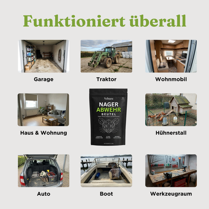 Nagerabwehr-Beutel