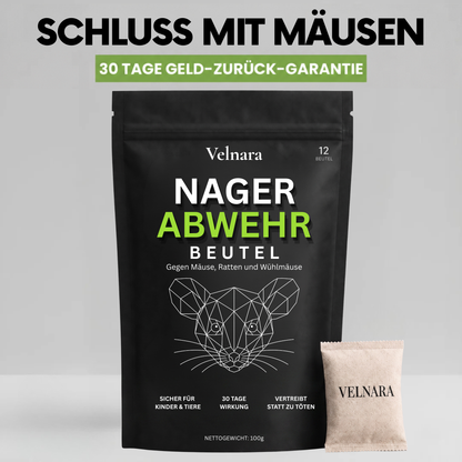Nagerabwehr-Beutel
